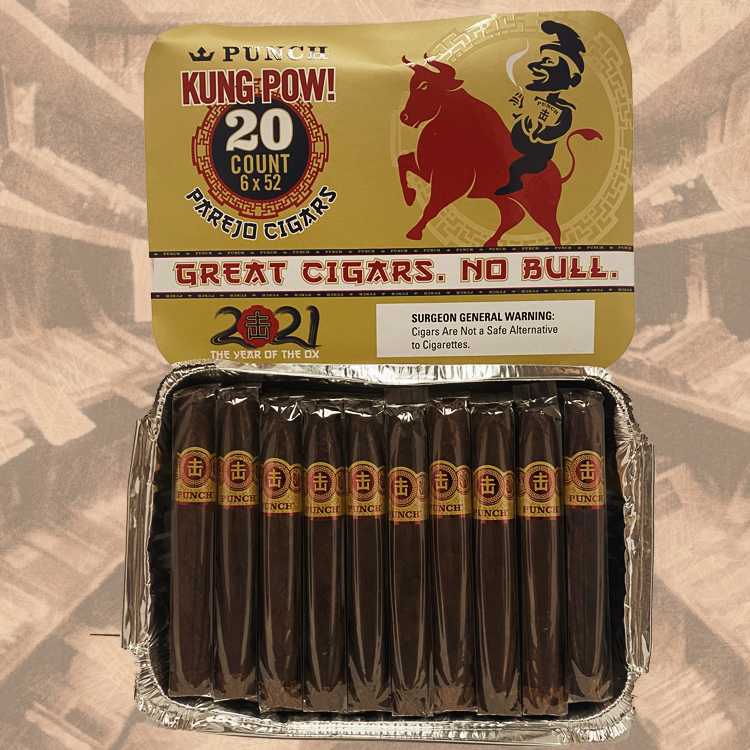 Punch Kung Pow! Toro 4Pack Scotty's Cigars